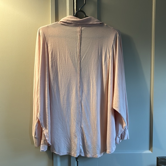 We the free pink jersey blouse size small - Picture 3 of 8